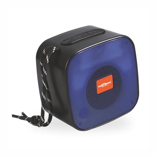 Pick Ur Needs Wireless Rechargeable Portable Bluetooth Speaker | Water Proof | Splash Proof | Premium Speaker Compatible with All Mobile Phone (Black) - Image 1