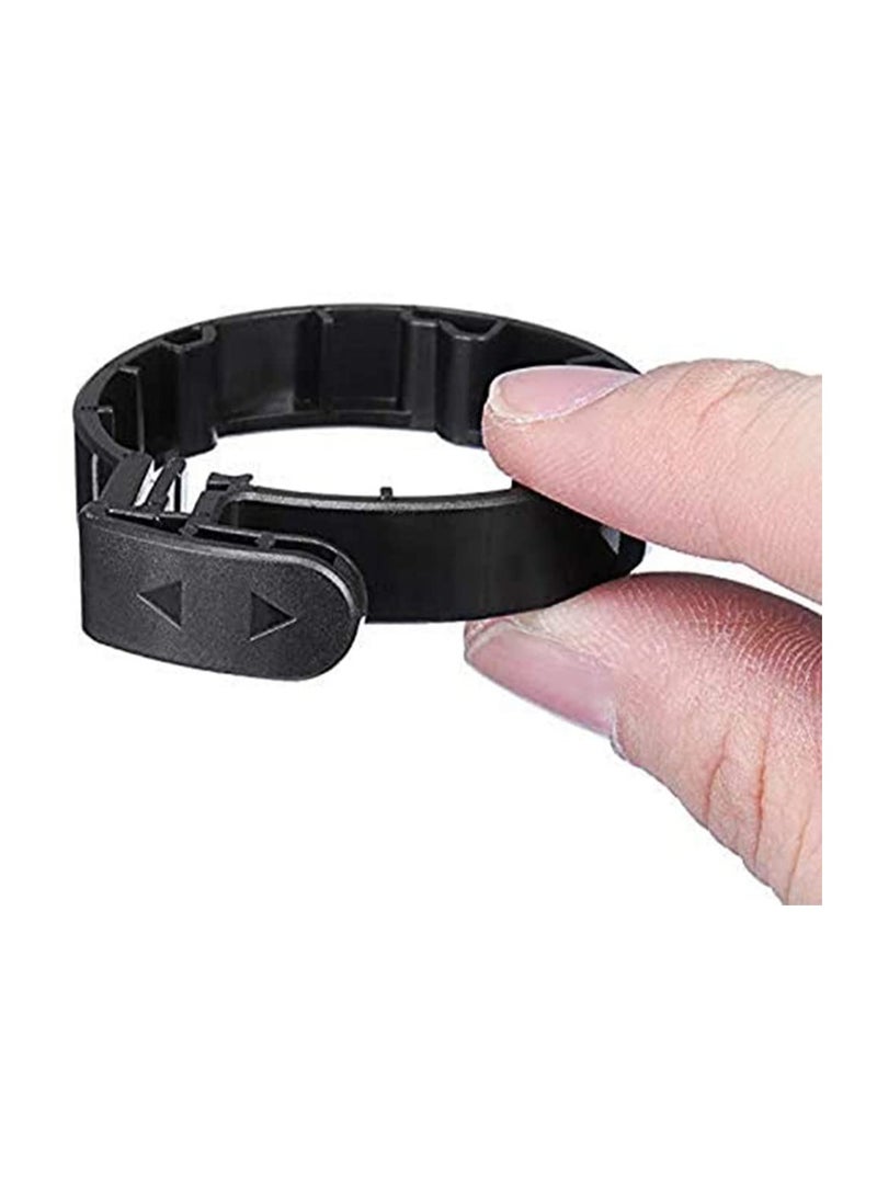 SYOSI SYOSI, Scooter Buckle, Bottom Circle, Clasped Guard Ring Buckle Compatible With Xiaomi Mijia M365 Electric Scooter, Skateboard Plastic Parts Wear-Resistant Accessory - Image 4