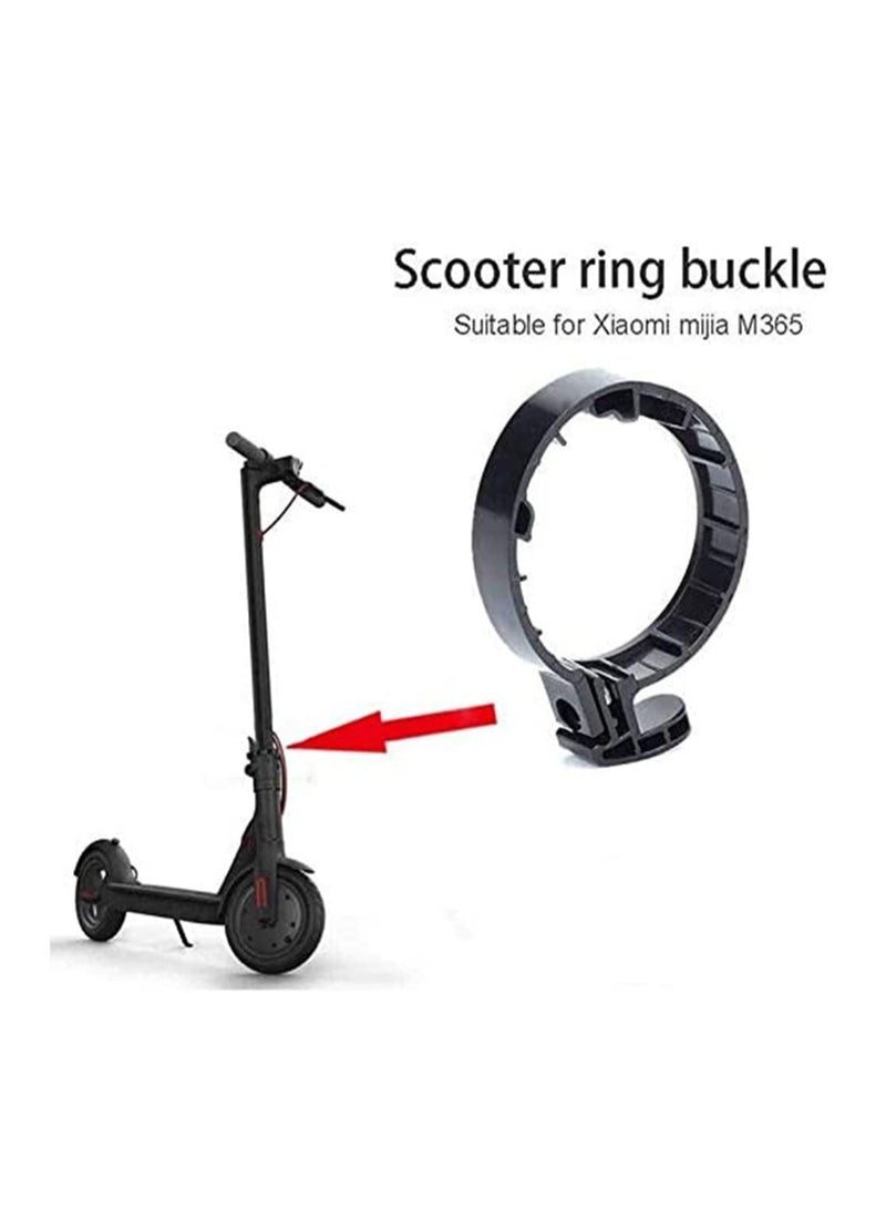 SYOSI SYOSI, Scooter Buckle, Bottom Circle, Clasped Guard Ring Buckle Compatible With Xiaomi Mijia M365 Electric Scooter, Skateboard Plastic Parts Wear-Resistant Accessory - Image 2