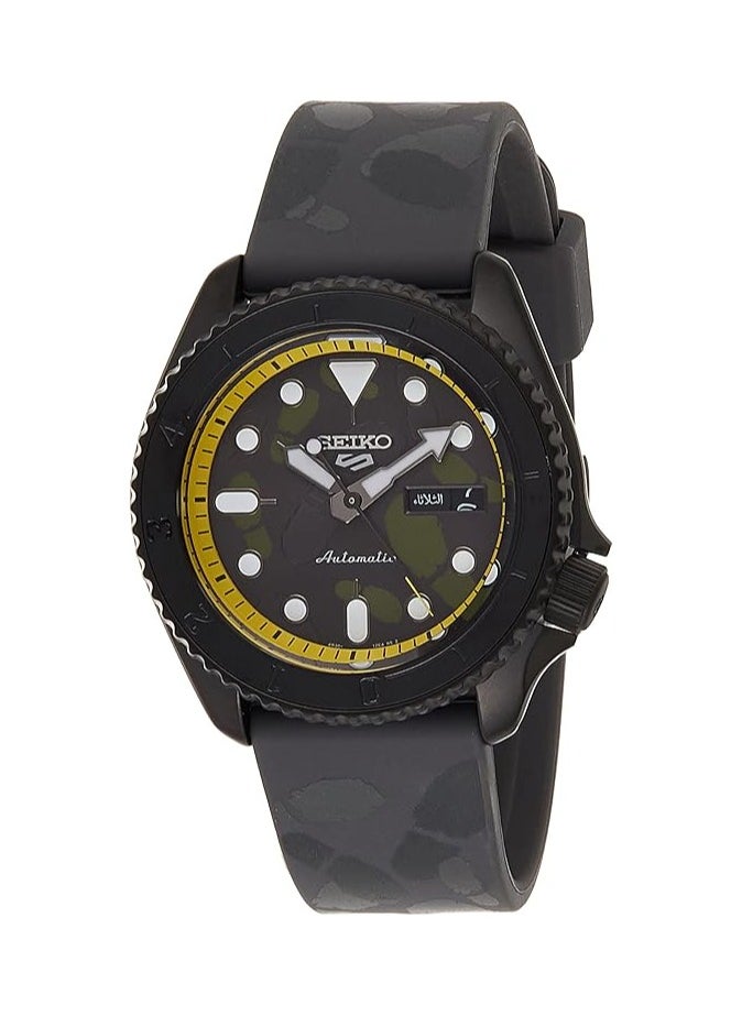 Seiko - Seiko 5 Sports One Piece ‘Vinsmoke Sanji’ Automatic Grey Dial Silicone Strap SRPH69K1 - Image 1