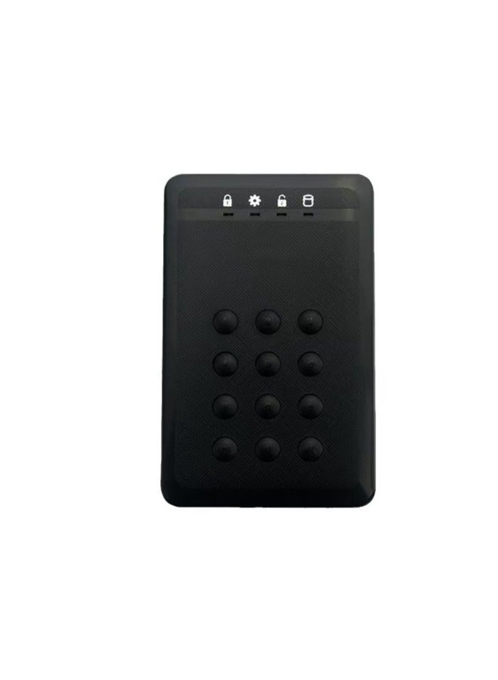صندوق القرص الصلب المشفر SATA إلى USB3.0 المحمول ل 2.5 بوصة 7-9.5 ملم SSD الميكانيكية HDD - Image 1
