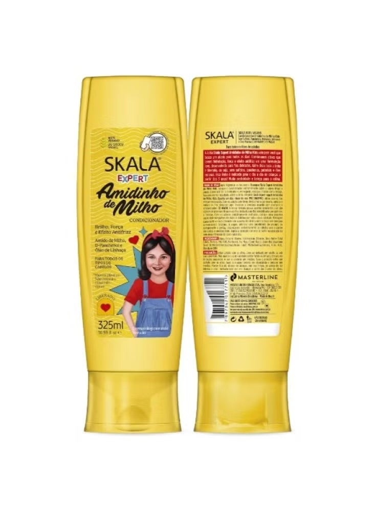 Scala Amidinho de Milho Shampoo Conditioner 2 x 325 Ml - Image 3