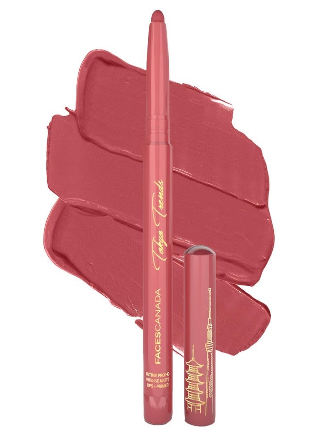 FACESCANADA Ultime Pro HD Intense Matte Lips + Primer - Tokyo Flex Alert N09, 1.4g, Limited Edition | 9HR Long Stay | Primer Infused For Flawless HD Matte Finish | Intense Color | Lightweight - Image 1
