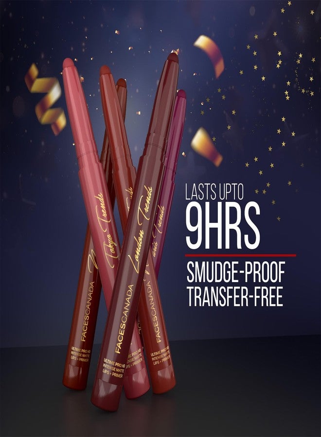 FACESCANADA Ultime Pro HD Intense Matte Lips + Primer - Tokyo Flex Alert N09, 1.4g, Limited Edition | 9HR Long Stay | Primer Infused For Flawless HD Matte Finish | Intense Color | Lightweight - Image 5