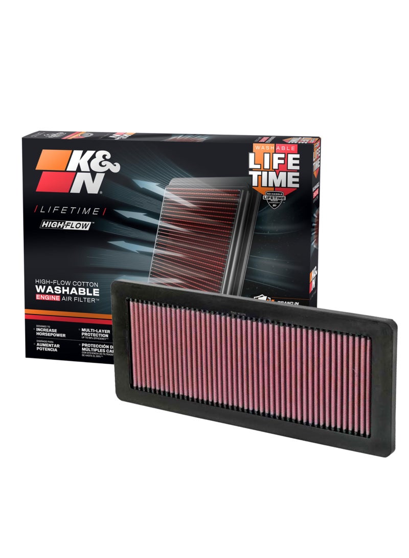 K&N 33-2936 High Performance Engine Air Filter - Image 1