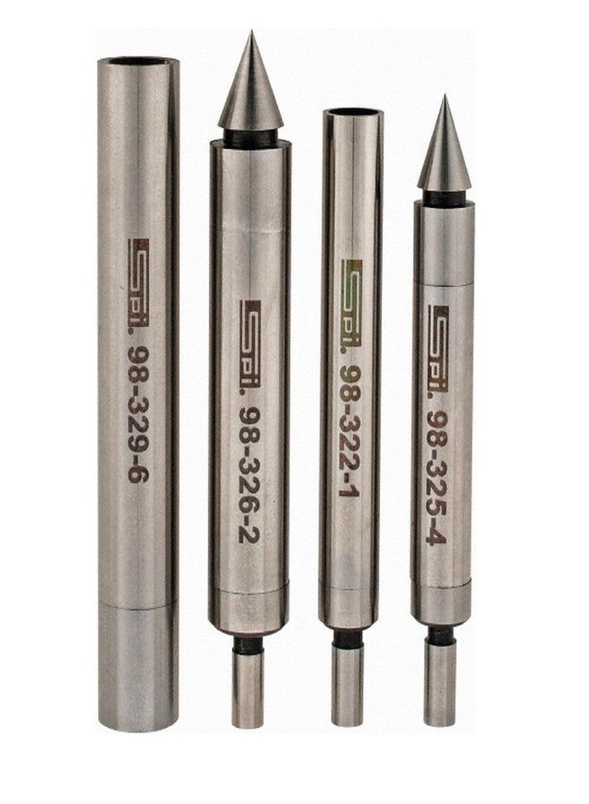 SPI Mechanical Edge & Center Finder Set: Single End, Double End, Cylinder Contact, Cone Contact - Image 1