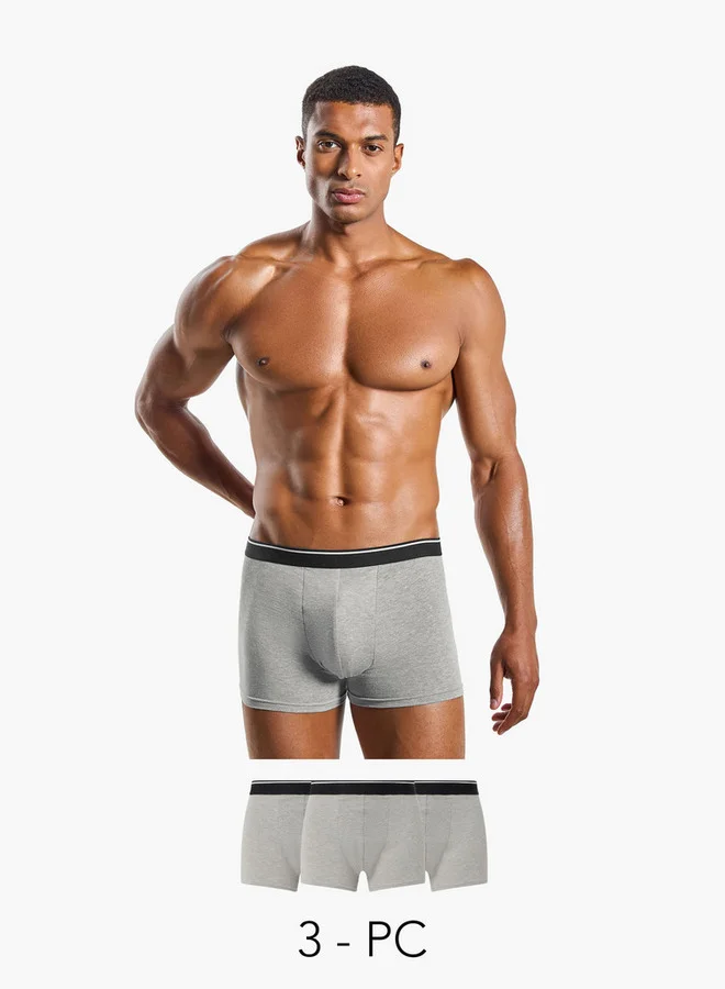 فاف Set of 3 - Trunks with Elasticised Waistband