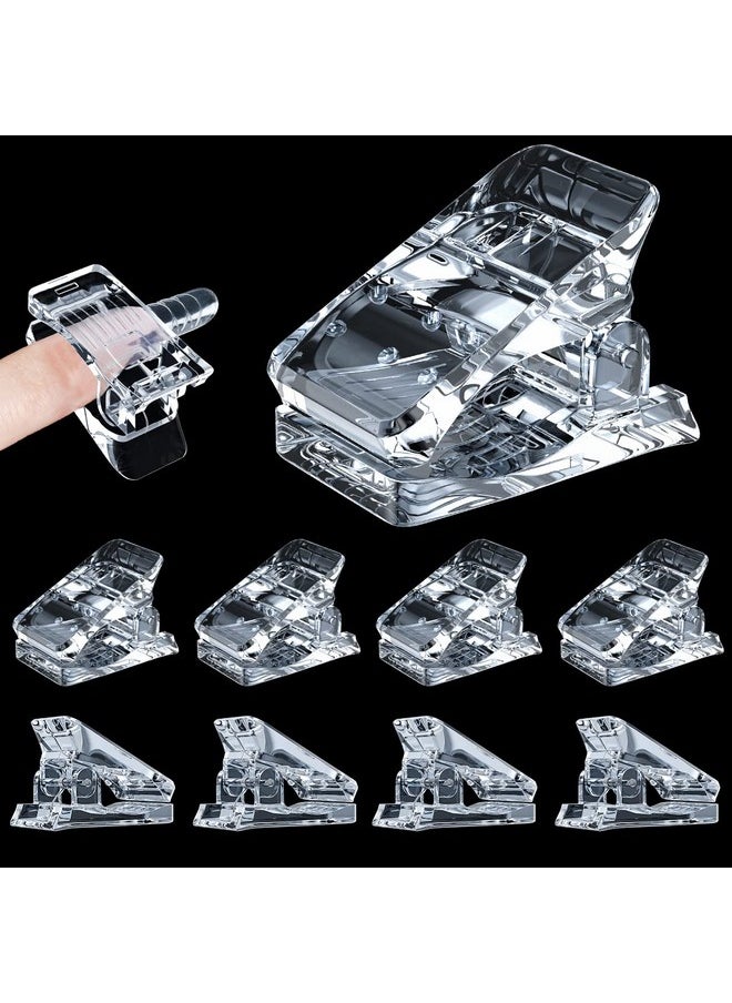 BELOVING - Beloving 10Pcs Nail Tip Clips, Nail Extension Gel Quick Building Nail Tips Clip for Nail Kit False Nail Tips and Dual Forms Manicure Nail Art Tools - Image 1