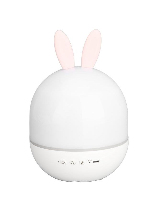 Thoraya - Night Light Projector for Kids LED USB Cute Rabbit Projector with Bluetooth Speaker Remote Control for Bedroom Decor - Image 1