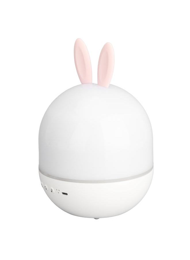 Thoraya - Night Light Projector for Kids LED USB Cute Rabbit Projector with Bluetooth Speaker Remote Control for Bedroom Decor - Image 1