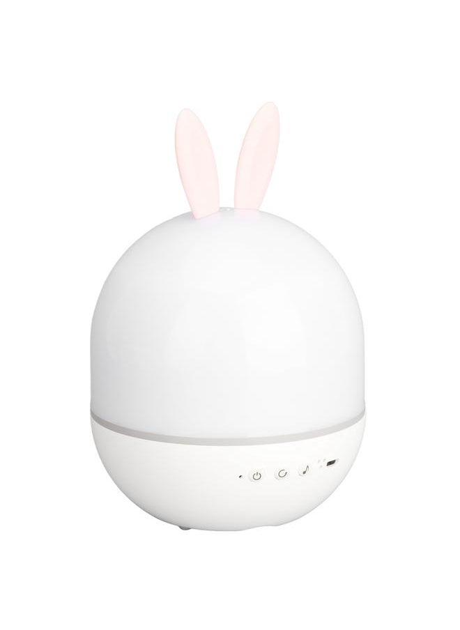 Thoraya - Night Light Projector for Kids LED USB Cute Rabbit Projector with Bluetooth Speaker Remote Control for Bedroom Decor - Image 1