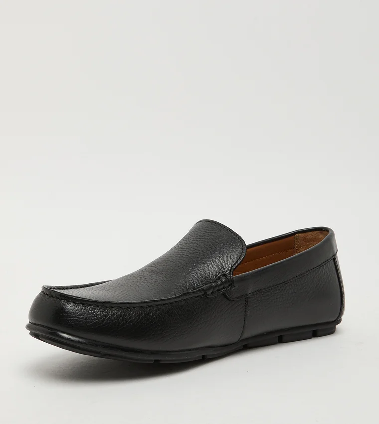 Hush Puppies Hush Puppies Men's Black Moccasins/Loafer
