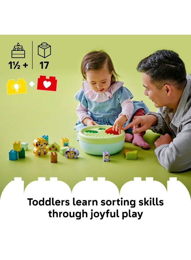 LEGO Duplo My First Shape Sorter: Puppy House Toy Set 10441 (Age 1½+, 17 Pieces) - Image 3
