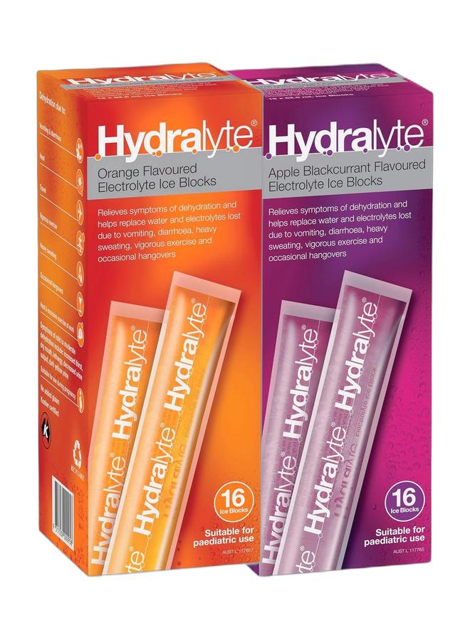 هيدراليت مكعبات هيدرالايت المثلجة بنكهة البرتقال | محلول معالجة الجفاف عن طريق الفم | بدون سكر مضاف | يساعد على استعادة الإلكتروليتات | مثالي للقيء والإسهال والتعرق | تركيبة منظمة الصحة العالمية | 16 مكعبًا، ومكعبات هيدرالايت المثلجة بنكهة التفاح والكشمش الأسود | محلول معالجة الجفاف عن طريق الفم | بدون سكر مضاف | يساعد على استعادة الإلكتروليتات | مثالي للقيء والإسهال والتعرق | تركيبة منظمة الصحة العالمية | عبوة من 16 مكعبًا - Image 1
