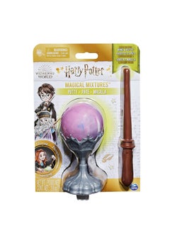 SPIN MASTER Wizarding World Harry Potter, Magical Mixtures Activity Set with Glow in The Dark Putty and Harry Potter Wand, Pink 