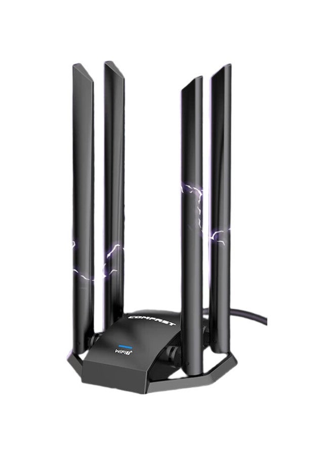 Comfast Cf-985Be Tri-Band 5G Gigabit Be6500 Gaming Driverless Wifi 7 Wireless Network Card For Desktop And Laptop, High-Power Adapter - Image 2