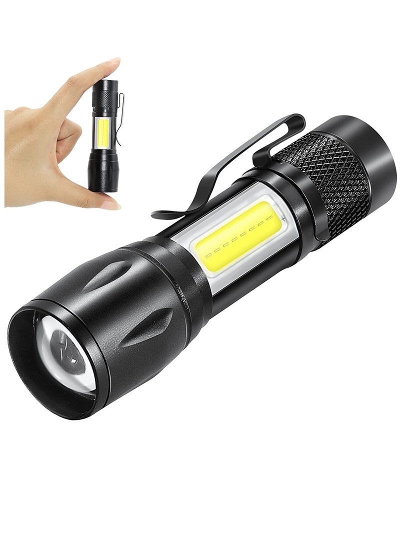 Generic Rechargeable High Lumen Tactical Flashlight with Zoomable Design and Three Light Modes IPX5 Waterproof with 5000mAh Battery for Camping Hiking and Emergencies  - Image 1
