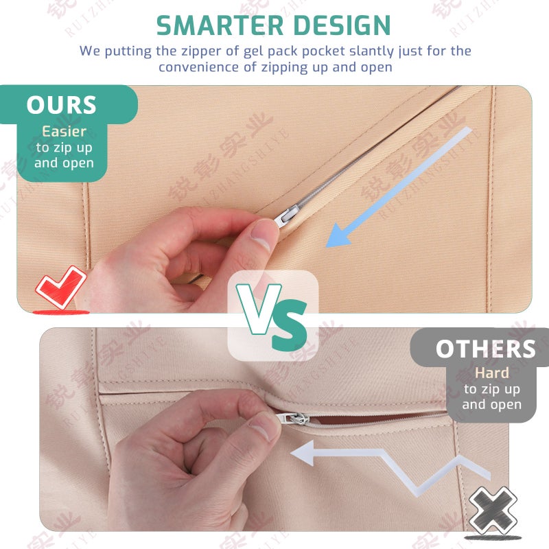 Shenzhen Ready-Made Castor Oil Packs, Reusable Essential Oil Care Auxiliary Packs, Leak-Proof Castor Oil Knee Pads - Image 5