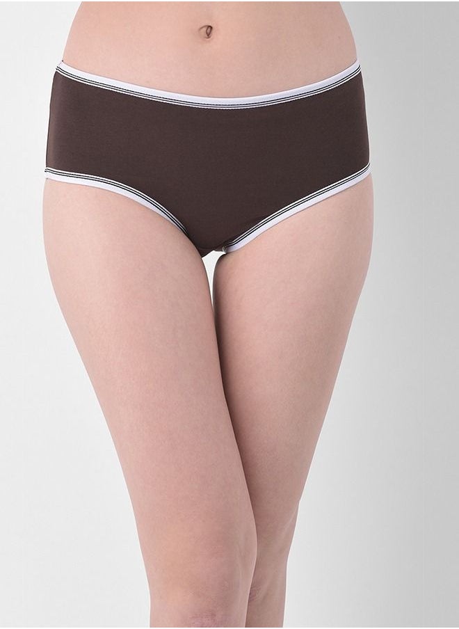 Clovia - Clovia Pack Of 3 Cotton Mid Waist Hipster Panty - Image 1