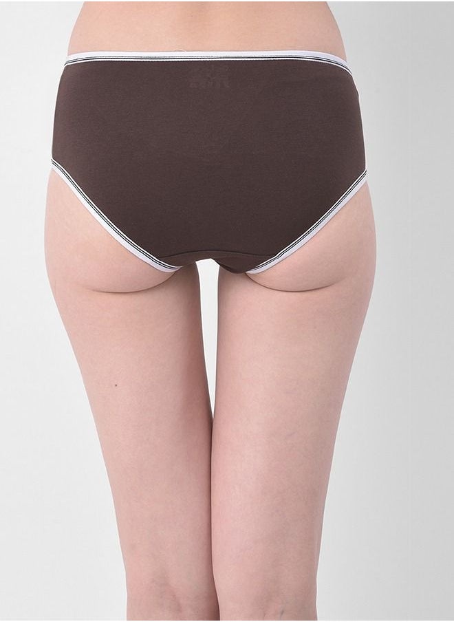 Clovia - Clovia Pack Of 3 Cotton Mid Waist Hipster Panty - Image 1