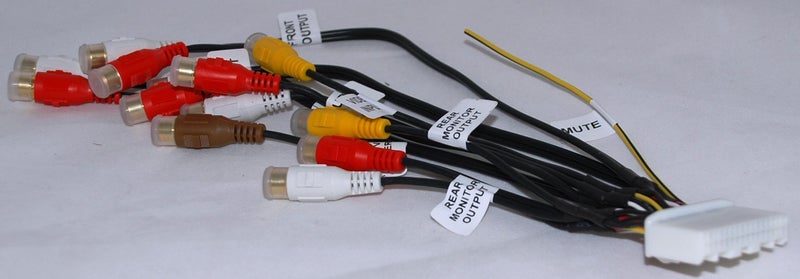 Xtenzi Audio Video Harness RCA Cord Assembly for Pioneer Avic-X920 Avic-Z120BT (CDP1304 CDP1335) - Image 3