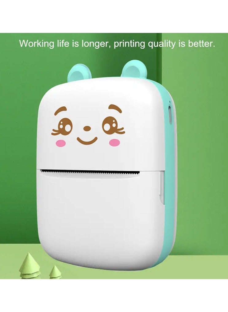 DubaiGallery 1pc Mini Photo Printer, Portable Thermal Printer For IOS Or Android, Inkless Printer Gift For Friends, Used In Home, Office, Study, Work List - Image 3