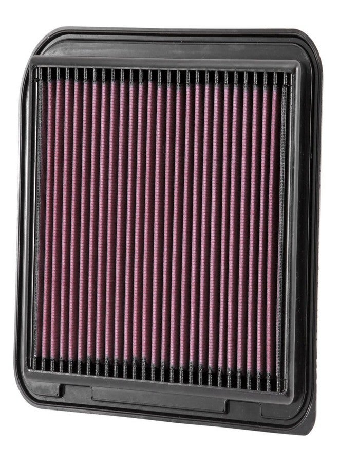 K&N High-Flow Original Lifetime Engine Air Filter: Increase Power & Accerlation, Washable, Premium: Compatible with 2003-2024 MITSUBISHI: ASX, Eclipse, Grandis, Lancer, Outlander, 33-3015 - Image 4