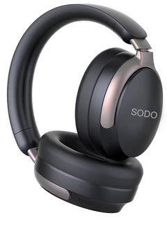 Generic SODO SD1103 Bluetooth Headphones, Large Battery Life, Foldable Design, TF Card Slot, Non-Stop Listening, High Quality Sound, Hi-Fi Audio, Portable Speakers, Travel Headphones, Long Battery Life, Comfortable Sports Headphones Headphone,  Black  - Image 1