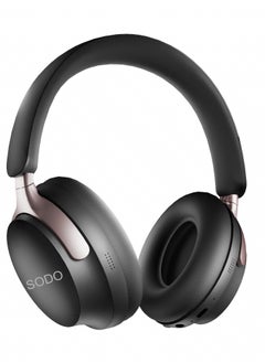 Generic SODO SD1103 Bluetooth Headphones, Large Battery Life, Foldable Design, TF Card Slot, Non-Stop Listening, High Quality Sound, Hi-Fi Audio, Portable Speakers, Travel Headphones, Long Battery Life, Comfortable Sports Headphones Headphone,  Black  - Image 3