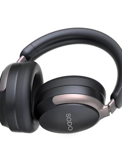 Generic SODO SD1103 Bluetooth Headphones, Large Battery Life, Foldable Design, TF Card Slot, Non-Stop Listening, High Quality Sound, Hi-Fi Audio, Portable Speakers, Travel Headphones, Long Battery Life, Comfortable Sports Headphones Headphone,  Black  - Image 4