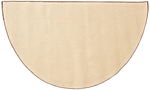 Mayberry Rug Cozy Cabin CC5275 Birch Bear Non Skid Rug 19"x31" Wedge Brown - Image 2