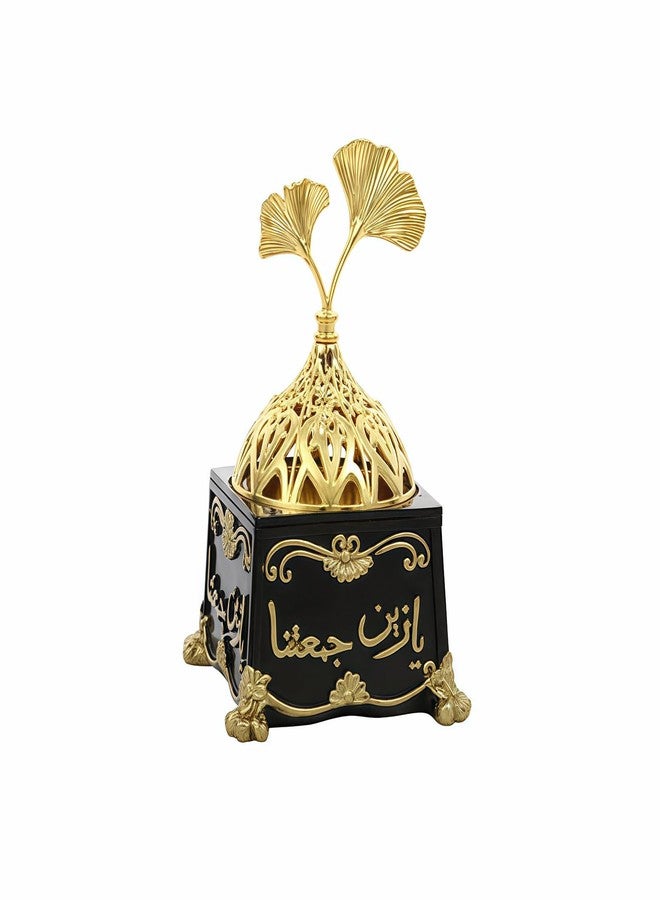 FANBODTA مبخرة زن للتأمل - ديكور علاجي عطري من الراتنج للمنزل/المكتب، صغيرة الحجم ومقاومة للماء وسهلة التنظيف، مناسبة للأقماع/العصي/البودرة، هدية لتخفيف التوتر لمحبي التأمل واليوغا. - Image 1