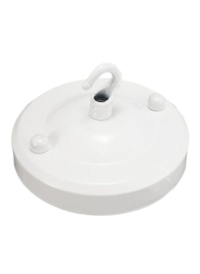 NIBEMINENT Vintage Ceiling Lamp Hook White 11x2centimeter  - Image 1