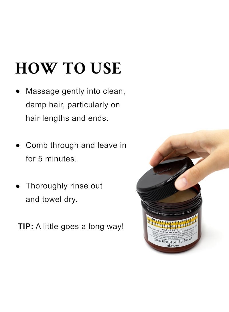 دافينز بلسم المعجزة النباتي المغذي من Naturaltech 250 مل - Image 5