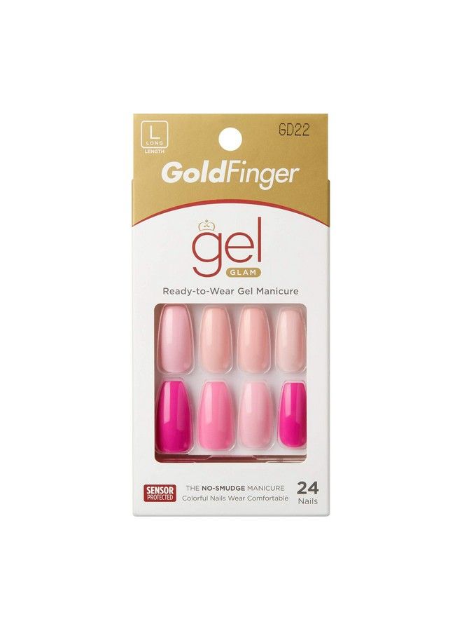 Goldfinger Gel Glam Design Nail (Gd22) - Image 1