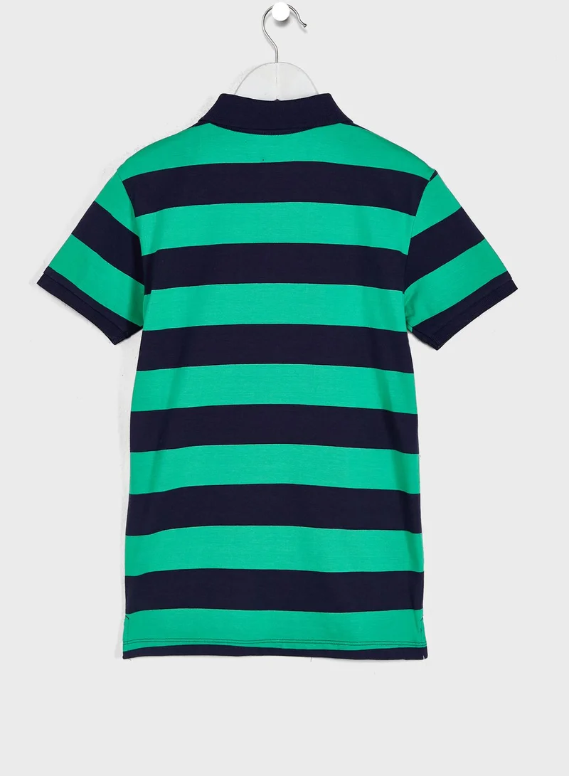 Ovs Youth Striped Polo