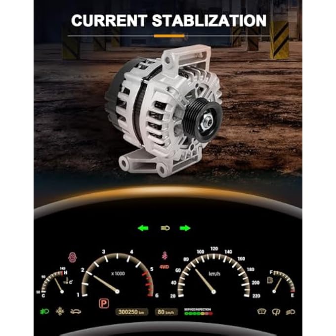 ROADFAR Alternator Replacement Fits for Chevrolet for HHR 2.4L 2008 2009 2010 2011 - Image 3