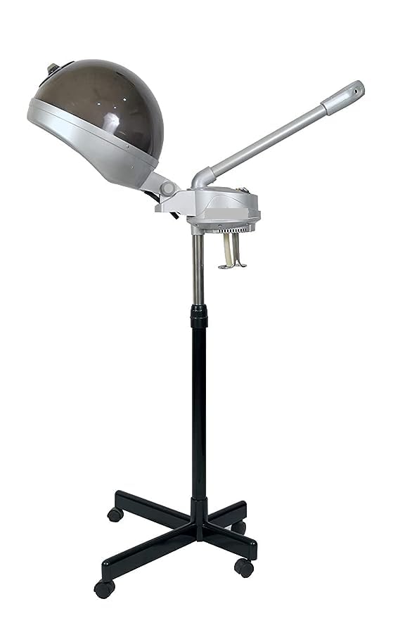 Qtavia Professional Steamer For FacialHair SteamerWith Installation Turorials Face Sauna Hot Mist Moisturizing Humidifier For Spa Skin CareSalon Beauty Equipment 2 In 1 Head And Face Steamer - Image 1