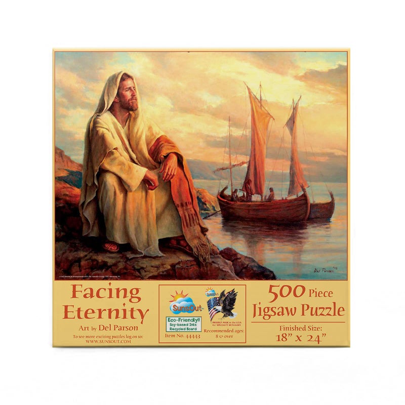 SUNSOUT INC  Facing Eternity  500 pc Jigsaw Puzzle by Artist Del Parson  Finished Size 18 x 24  MPN 44443 - Image 2