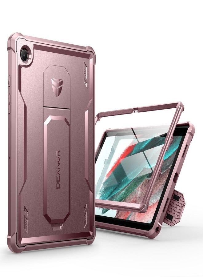 Dexnor for Samsung Galaxy Tab A8 Case, [Built in Screen Protector and Kickstand] Heavy Duty Military Grade Protection Shockproof Protective Cover for Samsung Tab A8 - Pink - Image 1