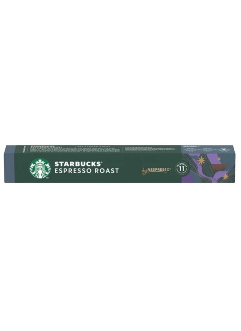 Starbucks Espresso Roast Coffee 10 Capsules 
