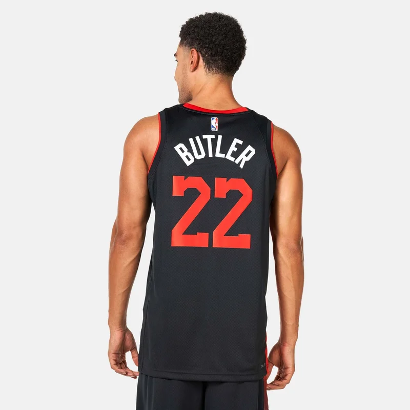 Nike Men's NBA Miami Heat Jimmy Butler Edition Dri-FIT Swingman Basketball Jersey - 2023/24