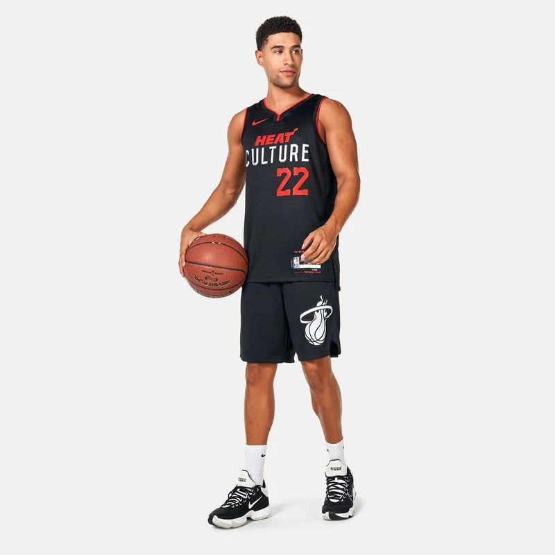 Nike Black Men's NBA Miami Heat Jimmy Butler Edition Dri-FIT Swingman Basketball Jersey - 2023/24 for Men | Best Price UAE
