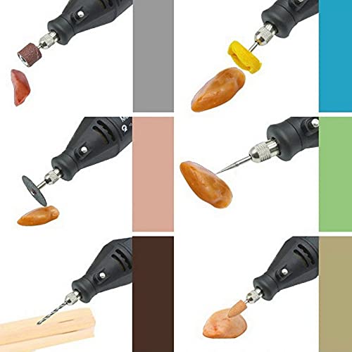 MLD MLD 105PCS Bit Set Quality Drill Rotary Tool Mill Cutter Sander paper Wire Brush Grinding Accessories (105 Pcs, Suitable for Grinding/Cutting/polishing)  - Image 4