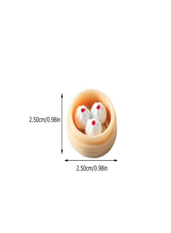 HANABASS 10 Pcs Miniature Food Models Resin Mini Food Adornment for Dollhouse Accessories Mini House Tea Restaurant Decor Lifelike Small Figurines for Scene Styling - Image 2