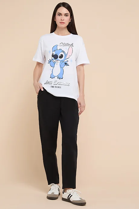 R&B Solid Mom Fit Jeans with Button Closure