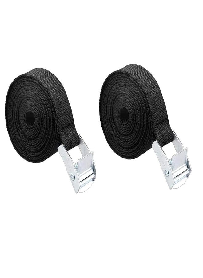 ARLICODECK Tie-Down Strap Luggage Accessories Traveller Heavy Duty Lashing Straps Adjustable Cam Buckle Motorcycles Cargo Trucks TrailerLuggage Lawn Equipment Moving Appliance (Tie-Down Strap -2) - Image 1