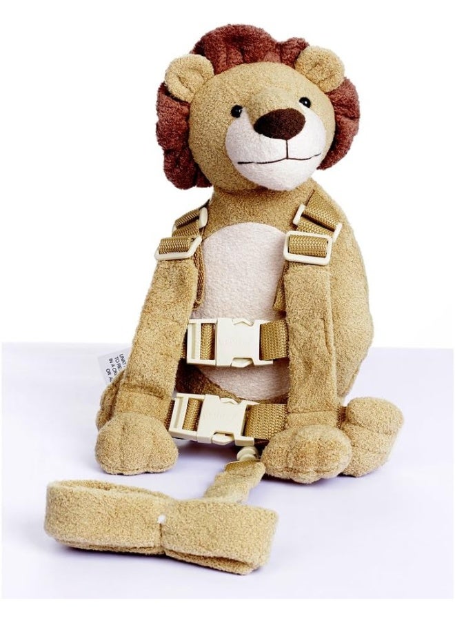 Berhapy 2 in 1 Lion Toddler Safety Harness Backpack Children's Walking Leash Strap - Image 1