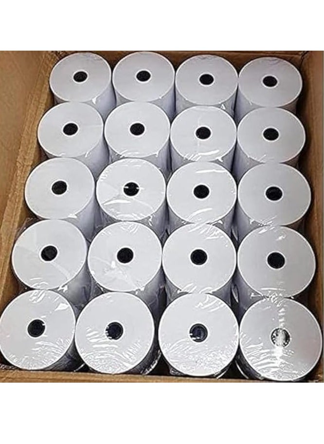 Terabyte 20 Thermal Rolls For Cash Register Machine 80x80 mm  - Image 1