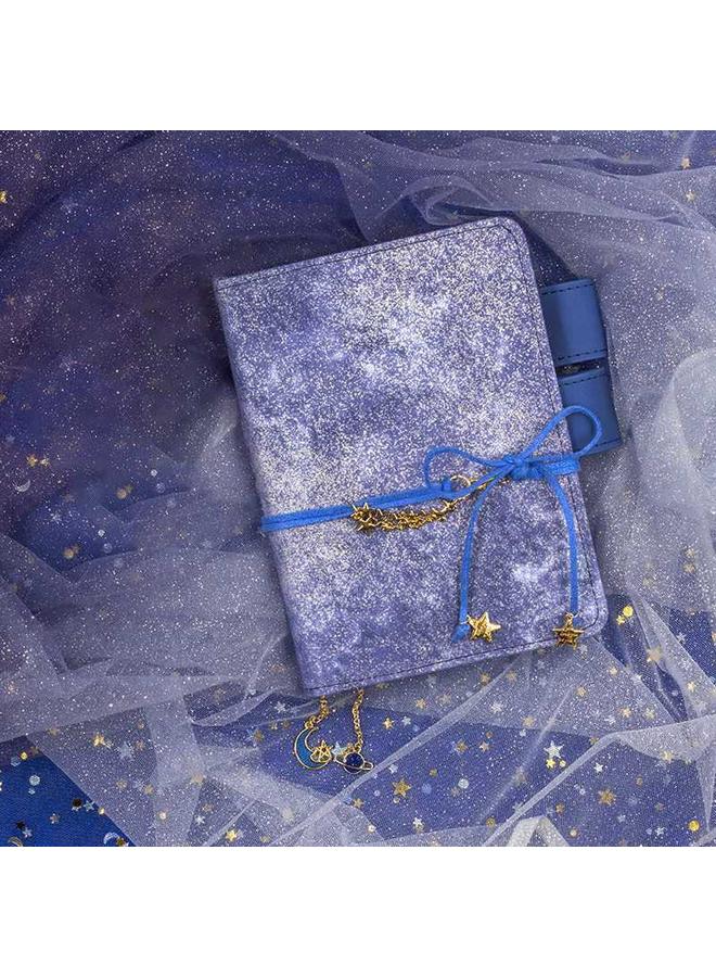 Bluejw 2024 Star Art Handbook Simple Handbook Handbook Ins Style Journal For College Students Notebook Suit Cloth - Image 1